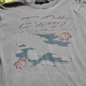 Unisex Small Junk Food Clothing Tom Petty Great Wide Open Heartbreakers Shirt